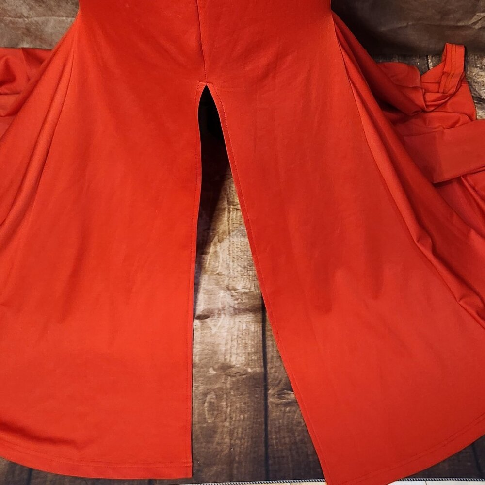 Strapless Mermaid Gown – Red – Size S - Picture 7 of 15